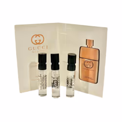 Gucci Guilty Intense Sample Perfume Women EDP Spray Pour Femme 1.5 ml / 0.05 oz - set of 3