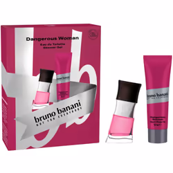 Bruno Banani Not For Everybody Dangerous Women Gift Set: 30ml EDT Spray + Shower Gel 50ml