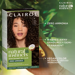 Clairol Natural Instincts Demi-Permanent Hair Dye  5RR Medium Red Hair Color  Pack of 1