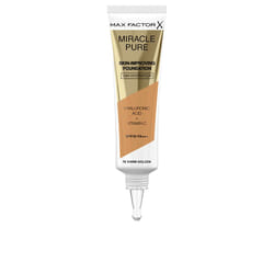Miracle Pure skin-improving foundation 24h hydration SPF30 #76-warm golden