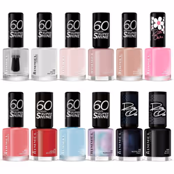 Rimmel London 60 Seconds Super Shine Nail: 12 Nail Polish Set