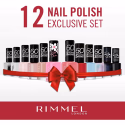 Rimmel London 60 Seconds Super Shine Nail: 12 Nail Polish Set