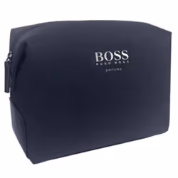 Hugo Boss Navy Pouch/Overnight/Toiletry Bag