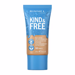 Rimmel Kind & Free Moisturising Skin Tint 160 Vanilla, Tube, Cream, Sensitive skin, Universal skin, Moisturizing, Beige, Vani ...