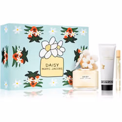 Marc Jacobs Daisy Gift Set 100ml EDT Spray + Body Lotion 75ml + EDT 10ml