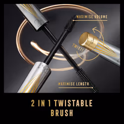 Max Factor Masterpiece 2 In 1 Lash WOW eyelash mascara 001 Black 7 ml - Additional view 4