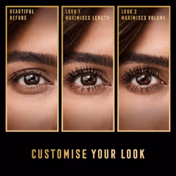Max Factor Masterpiece 2 In 1 Lash WOW eyelash mascara 001 Black 7 ml - Additional view 5