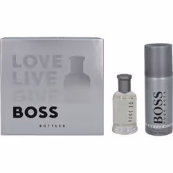 Hugo Boss Bottled 50ml EDT Spray + 150ml Deodorant Spray