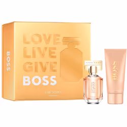 Hugo Boss The Scent For Her Gift Set 50ml EDP Spray + Body Lotion 100ml