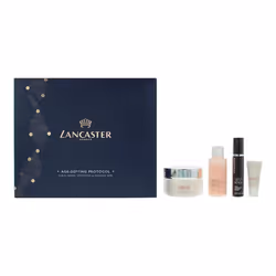 Lancaster Total Age Correction _Amplified 4 Piece Gift Set: Toner 30ml - Anti-Wrinkle Serum 10ml - Cream SPF15 50ml - Brighte ...