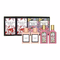 Gucci Gift Set: Gucci Bloom 2 x 5ml EDP Spray + Gucci Flora 2 x 5ml EDP Spray