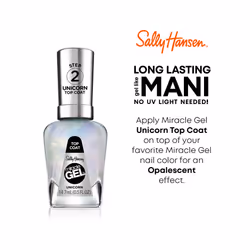 Sally Hansen Miracle Gel Nail Polish  Sugar Top Coat  0.5 fl oz - Additional view 4