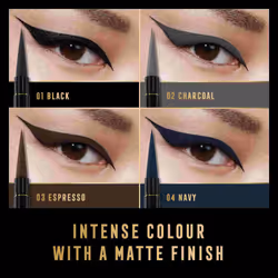Max Factor Masterpiece Waterproof Matte Liquid Eyeliner 01 Black - Additional view 8