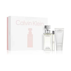 Calvin Klein Eternity CK 3pc Gift Set 100ml Eau De Parfum Spray