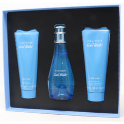 Davidoff Cool Water Eau De Toilette 3 Pcs Set  For Women  /