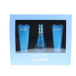 Davidoff Cool Water 50ml Eau de Toilette, 50ml Shower Gel, 50ml Body Lotion Gift Set for Women