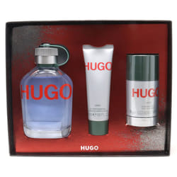 Hugo Boss Hugo Man Eau De Toilette 3 Pcs Set  / New With Box