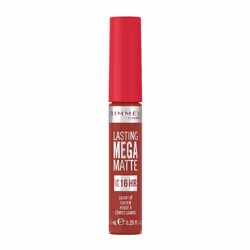 Rimmel Lasting Mega Matte, Red, Fire Starters, 1 colours, Coloring, Hydrating, Softening, Women, Matte