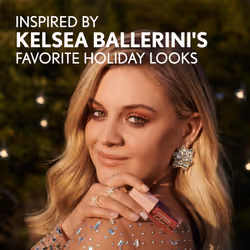 COVERGIRL Exhibitionist by Kelsea Ballerini Liquid Glitter Eyeshadow  Highly Pigmented  Glittery Finish  Long-Wearing  Golden Magic 3  0.13oz