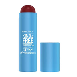 Rimmel London Kind & Free  005 Berry Sweet  Multi-Stick  For Cheeks and Lips  Hydrating  Buildable Color  Vegan Formula  Clean Formula  0.18oz