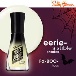 Sally Hansen Insta-Dri Nail Polish - Glow in the Dark Collection  Fa-BOO-lous - 0.31 fl oz