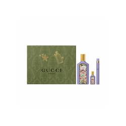 Gucci Flora Gorgeous Magnolia Eau de Parfum Spray 100ml Set 3 Pieces