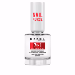 Rimmel Nail Nurse Multi Benefit 7 in 1, Nail strengthener, Unisex, 12 ml, Hydrating, Protection, Shine, Strengthening, Transp ...