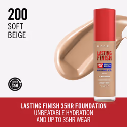 Rimmel Lasting Finish 35 Hour Foundation 200 Soft Beige - Additional view 4