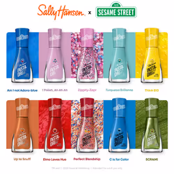 Sally Hansen Insta-Dri - Sesame Street Collection - Nail Polish - Am I Not Adora-blue? - 0.31 fl oz