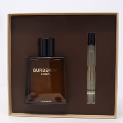 Burberry Hero 2 Piece Gift Set: 100ml EDP Spray - Eau de Parfum 10ml
