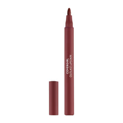 COVERGIRL Outlast  45 Brazen Raisin  Lipstain  Smooth Application  Precise Pen-Like Tip  Transfer-Proof  Satin Stained Finish  Vegan Formula  0.06oz