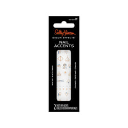 Sally Hansen Salon Effects Nail Accents, Glam Geometric, Nail Art Decals, Easy to Use, No Commitment, Use On Nail Polish or Bare Nails, Mix and Match