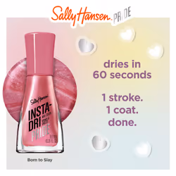 Sally Hansen InstaDri Pride  Born to Slay  0.3oz