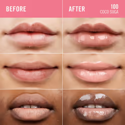 London Thrill Seeker Glassy Gloss Lip Gloss 100 Coco Suga