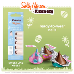 Sally Hansen Salon Effects Perfect Manicure x Hershey's Kisses - Sweet Like Kisses