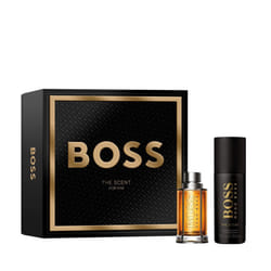 Men's 2 Piece BOSS The Scent Festive Giftset including an Eau de Toilette 50ml and Spray Deodorant 150ml