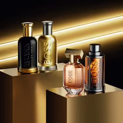 Men's 2 Piece BOSS The Scent Festive Giftset including an Eau de Toilette 50ml and Spray Deodorant 150ml