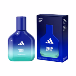 adidas Vibes Energy Drive Eau de Parfum 1.6 fl oz (Pack of 1) Notes of Fougere Lavender and Vanilla Unisex Fragrance Lon ...