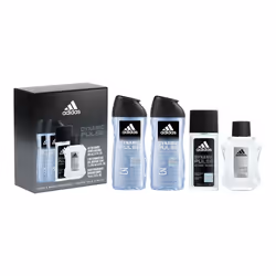 adidas Dynamic Pulse Giftset including a Body Wash (X2)  After Shave  and a Deo Natural Spray