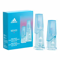 adidas Moves for her giftset including Eau de Toilette .5oz 1.0oz