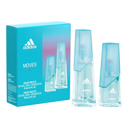 adidas Moves for her giftset including Eau de Toilette  .5oz  1.0oz