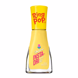Sally Hansen Insta-Dri, Ring Pop Nice Ring to It, Quick Dry, Long Lasting, Streak-Free Shine, Yellow Nail Polish