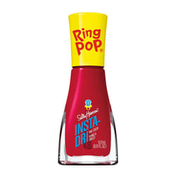Sally Hansen Insta-Dri, Ring Pop Very Cherry Jelly, Quick Dry, Long Lasting, Streak-Free Shine, Red Nail Polish