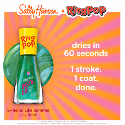 Sally Hansen Insta-Dri, Ring Pop S-melon like Summer, Quick Dry, Long Lasting, Streak-Free Shine, Green Nail Polish