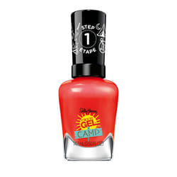 Sally Hansen Miracle Gel  Summer Camp Campfire Song  Long Lasting  GelLike Formula  No UV Lamp Needed  Red Nail Polish