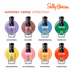 Sally Hansen Miracle Gel  Summer Camp Let's Go Glamping  Long Lasting  GelLike Formula  No UV Lamp Needed  Pink Nail Polish