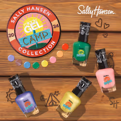 Sally Hansen Miracle Gel, Summer Camp Summer Nights, Long Lasting, Gel-Like Formula, No UV Lamp Needed, Purple Nail Polish