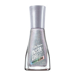 Sally Hansen InstaDri HoloGlow  Euphoric  Quick Dry  Long Lasting  StreakFree Shine  Silver Nail Polish