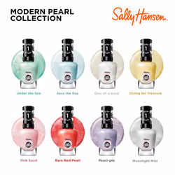 Sally Hansen Miracle Gel, Pearls One of a Kind, Long Lasting, Gel-Like Formula, No UV Lamp Needed, White Nail Polish