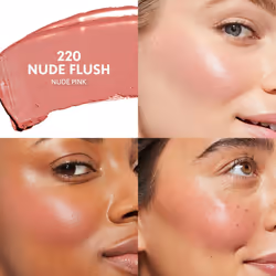 CoverGirl Trublend Skin Enhancer Balm Stick  220 Nude Flush  Blush Stick  Vegan Formula  Easy to Use  Glides on Effortlessly  Non-Greasy  Doesn't Crea